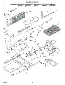 06 - Unit parts for Whirlpool Refrigerator ET18NKXAN02 from AppliancePartsPros.com