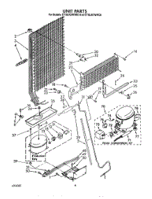 07 - Unit parts for Whirlpool Refrigerator ET18JKXWN00 from AppliancePartsPros.com