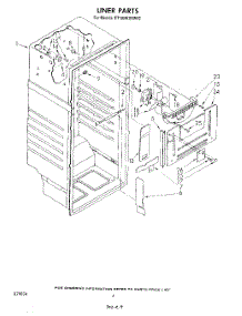 03 - Liner parts for Whirlpool Refrigerator ET18NKXSW02 from AppliancePartsPros.com