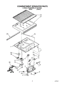 03 - Compartment Separator parts for Whirlpool Refrigerator ET18LKXAW00 from AppliancePartsPros.com