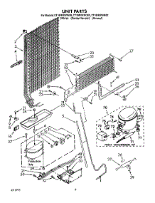 07 - Unit parts for Whirlpool Refrigerator ET18NKXWG00 from AppliancePartsPros.com