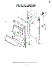 08 - Refrigerator , Miscellaneous parts for Whirlpool Refrigerator ET18JKXMWR2 from AppliancePartsPros.com