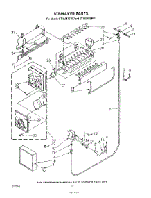 09 - Ice Maker , Not Illustrated parts for Whirlpool Refrigerator ET18JMYSG07 from AppliancePartsPros.com