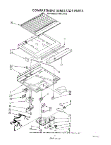 04 - Compartment Separator parts for Whirlpool Refrigerator ET18NKXSW09 from AppliancePartsPros.com