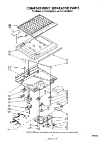 04 - Compartment Separator parts for Whirlpool Refrigerator ET18JKXMWR3 from AppliancePartsPros.com