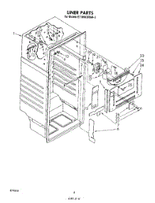 03 - Liner parts for Whirlpool Refrigerator ET18NKXRWR3 from AppliancePartsPros.com