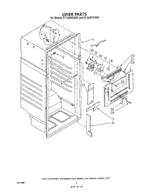 03 - Liner parts for Whirlpool Refrigerator ET18JMYSW08 from AppliancePartsPros.com
