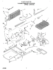 06 - Unit parts for Whirlpool Refrigerator ET18LKXAN01 from AppliancePartsPros.com