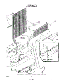 07 - Unit parts for Whirlpool Refrigerator ET18NKXSW04 from AppliancePartsPros.com