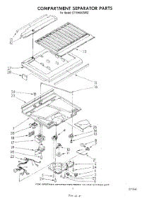04 - Compartment Separator parts for Whirlpool Refrigerator ET18HKXSW02 from AppliancePartsPros.com