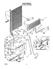 07 - Unit parts for Whirlpool Refrigerator ET18HKXTN01 from AppliancePartsPros.com