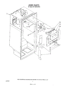 03 - Liner parts for Whirlpool Refrigerator ET18HKXSW0A from AppliancePartsPros.com