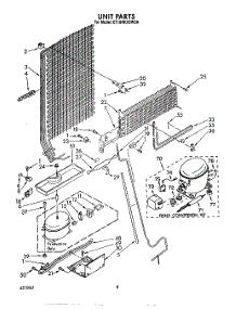 07 - Unit parts for Whirlpool Refrigerator ET18HKXSW0A from AppliancePartsPros.com
