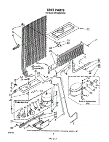 07 - Unit parts for Whirlpool Refrigerator ET18HKXSW01 from AppliancePartsPros.com
