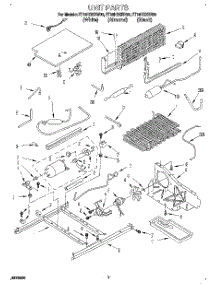 05 - Unit parts for Whirlpool Refrigerator ET18HDXBN00 from AppliancePartsPros.com