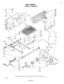 05 - Unit parts for Whirlpool Refrigerator ET17AKXLWR0 from AppliancePartsPros.com