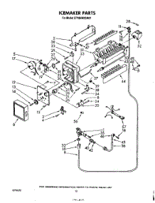 09 - Ice Maker , Not Illustrated parts for Whirlpool Refrigerator ET18HMXSW01 from AppliancePartsPros.com