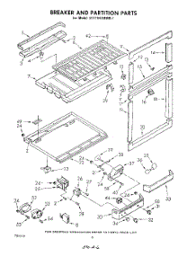 04 - Breaker And Partition parts for Whirlpool Refrigerator ET17HK1MWR1 from AppliancePartsPros.com