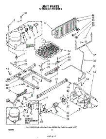 05 - Unit parts for Whirlpool Refrigerator ET17HK1MWR0 from AppliancePartsPros.com