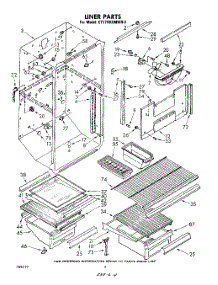03 - Liner parts for Whirlpool Refrigerator ET17HKXMWR2 from AppliancePartsPros.com