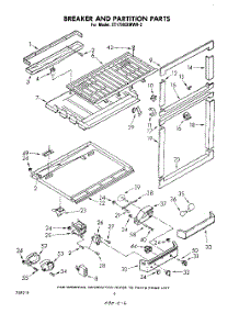 04 - Breaker And Partition parts for Whirlpool Refrigerator ET17HKXMWR2 from AppliancePartsPros.com