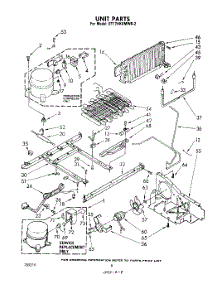 05 - Unit parts for Whirlpool Refrigerator ET17HKXMWR2 from AppliancePartsPros.com