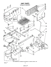 05 - Unit parts for Whirlpool Refrigerator ET17HKXPWR0 from AppliancePartsPros.com