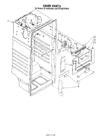 03 - Liner parts for Whirlpool Refrigerator ET16JKYSW01 from AppliancePartsPros.com