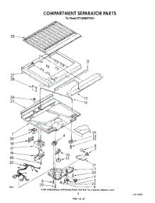 04 - Compartment Separator parts for Whirlpool Refrigerator ET18HMXTM01 from AppliancePartsPros.com