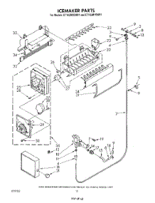 09 - Icemaker , Not Illustrated parts for Whirlpool Refrigerator ET16JMYSW01 from AppliancePartsPros.com