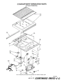 04 - Compartment Separator parts for Whirlpool Refrigerator ET18DKXTW03 from AppliancePartsPros.com