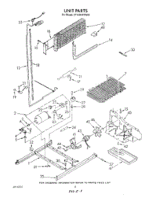 06 - Unit parts for Whirlpool Refrigerator ET18DKXTW03 from AppliancePartsPros.com