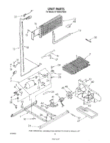 06 - Unit parts for Whirlpool Refrigerator ET18DKXTW00 from AppliancePartsPros.com