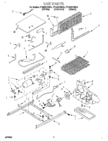 05 - Unit parts for Whirlpool Refrigerator ET18DKXBB01 from AppliancePartsPros.com