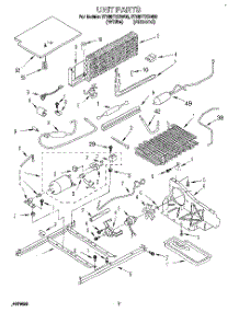 06 - Unit parts for Whirlpool Refrigerator ET18HTXBN00 from AppliancePartsPros.com