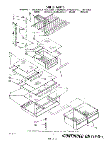 05 - Shelf parts for Whirlpool Refrigerator ET18GKXSW0A from AppliancePartsPros.com