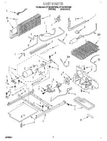 06 - Unit parts for Whirlpool Refrigerator ET18HNXBW00 from AppliancePartsPros.com