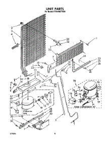 07 - Unit parts for Whirlpool Refrigerator ET18HMXTF00 from AppliancePartsPros.com