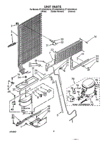 07 - Unit parts for Whirlpool Refrigerator ET18GKXWG10 from AppliancePartsPros.com