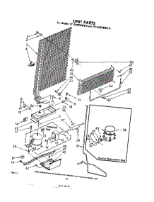 06 - Unit parts for Whirlpool Refrigerator ET17JMXMWR0 from AppliancePartsPros.com