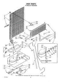 07 - Unit parts for Whirlpool Refrigerator ET18AKXSW04 from AppliancePartsPros.com