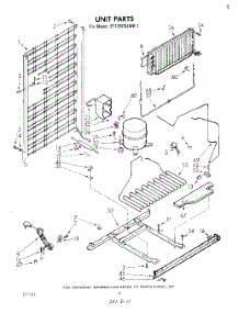 05 - Unit parts for Whirlpool Refrigerator ET17SCXLWR1 from AppliancePartsPros.com