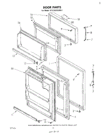 06 - Door , Not Illustrated And Optional parts for Whirlpool Refrigerator ET17SCXLWR1 from AppliancePartsPros.com