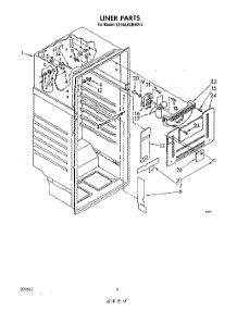 03 - Liner parts for Whirlpool Refrigerator ET16AKXRWR2 from AppliancePartsPros.com