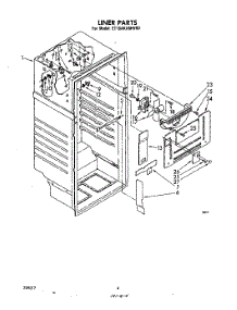 03 - Liner parts for Whirlpool Refrigerator ET16AKXMWR0 from AppliancePartsPros.com