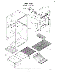 03 - Liner parts for Whirlpool Refrigerator ET17SCXLWR0 from AppliancePartsPros.com