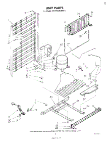 05 - Unit parts for Whirlpool Refrigerator ET17SCXLWR0 from AppliancePartsPros.com