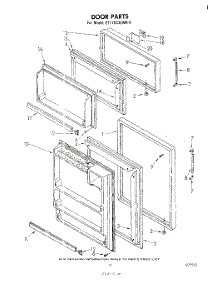 06 - Door , Not Illustrated And Optional parts for Whirlpool Refrigerator ET17SCXLWR0 from AppliancePartsPros.com