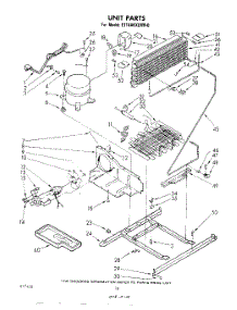 07 - Unit , Not Illustrated And Optional parts for Whirlpool Refrigerator ET18AKXLWR0 from AppliancePartsPros.com
