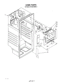 03 - Liner parts for Whirlpool Refrigerator ET16XK1MWR4 from AppliancePartsPros.com